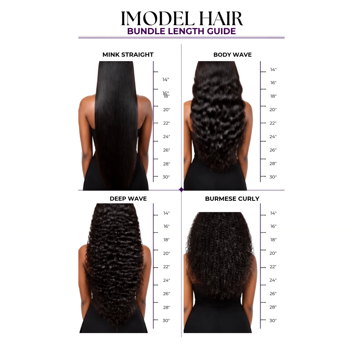 4 Bundle Deal — 12A Virgin Human Hair — view 5