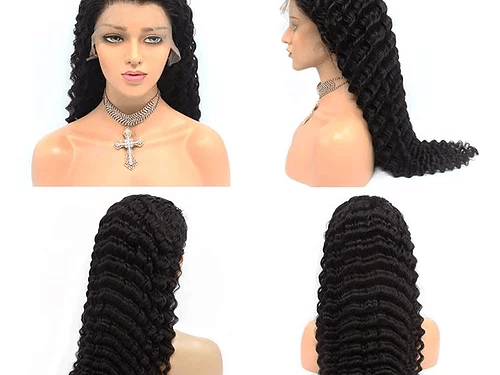 deep wave lace frontal wig